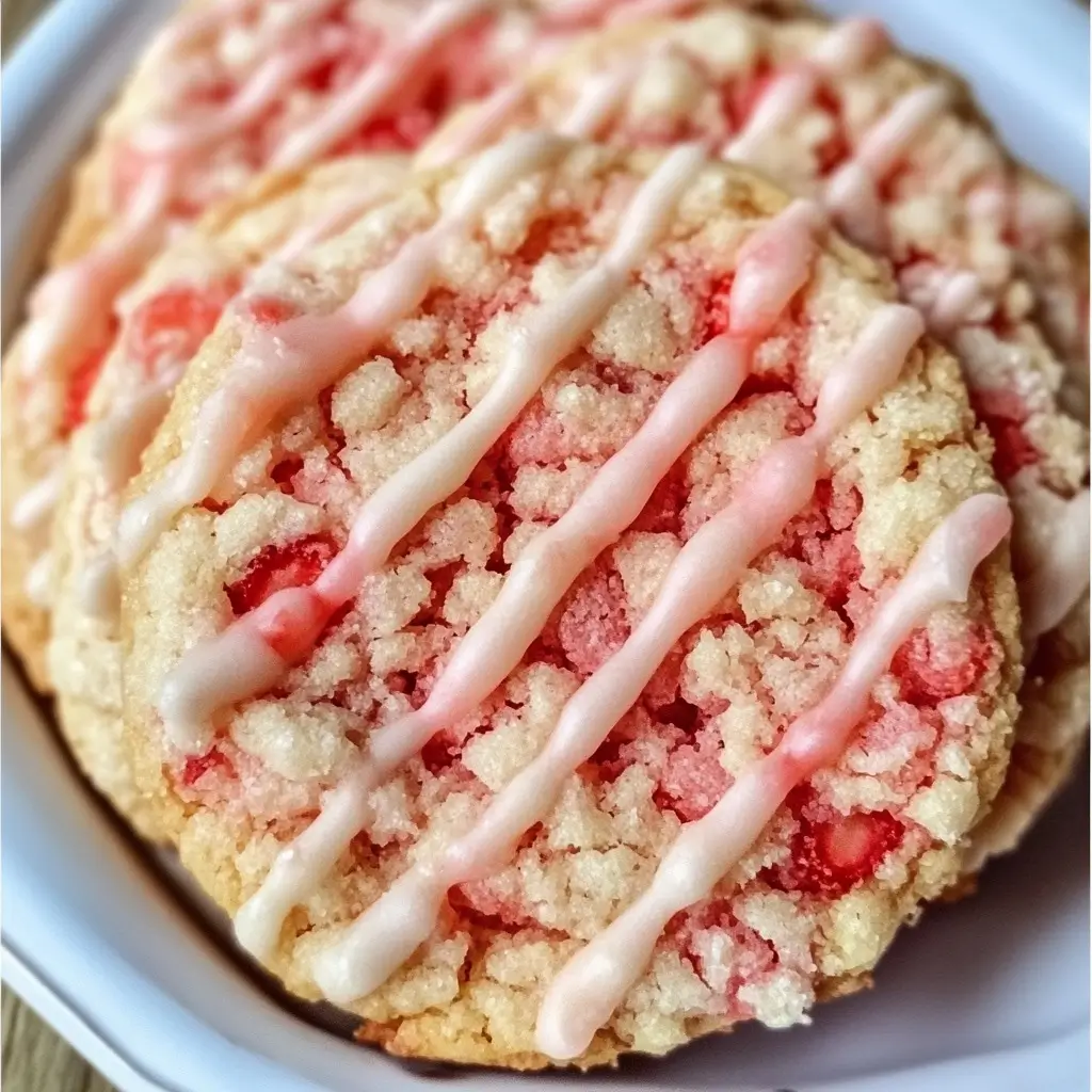 Easy Strawberry Crunch Cookie