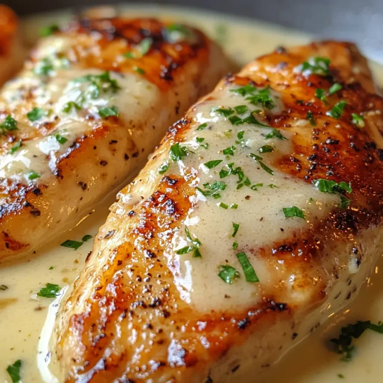 Creamy Garlic Parmesan Chicken