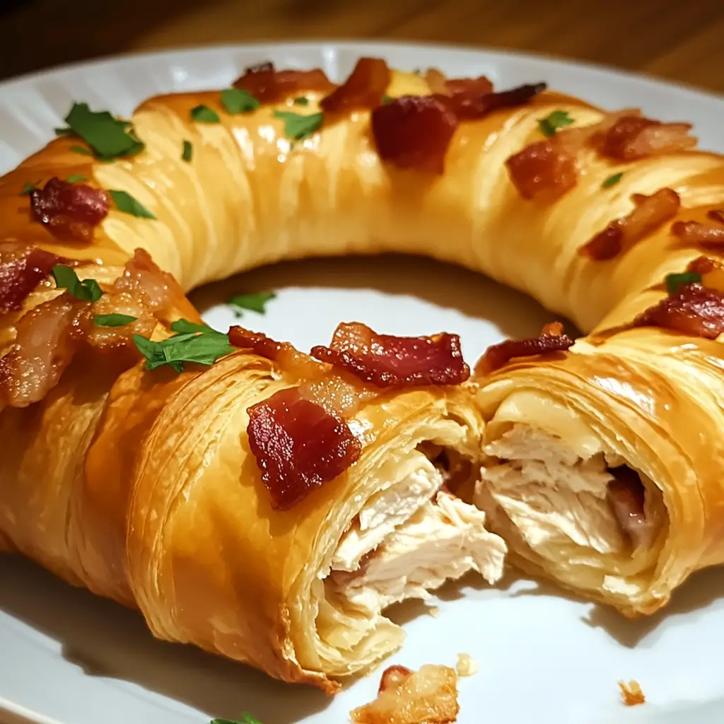 Chicken Bacon Ranch Crescent Ring
