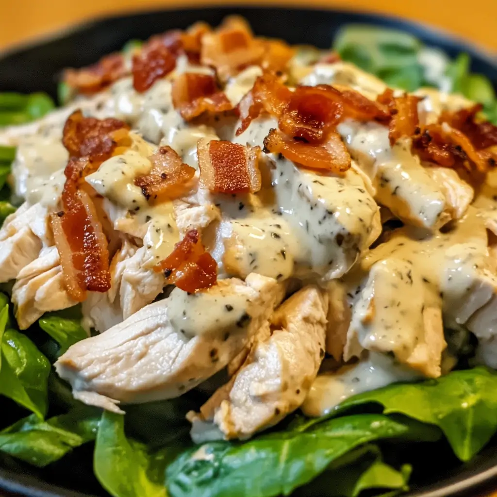 Bacon Ranch Chicken Salad