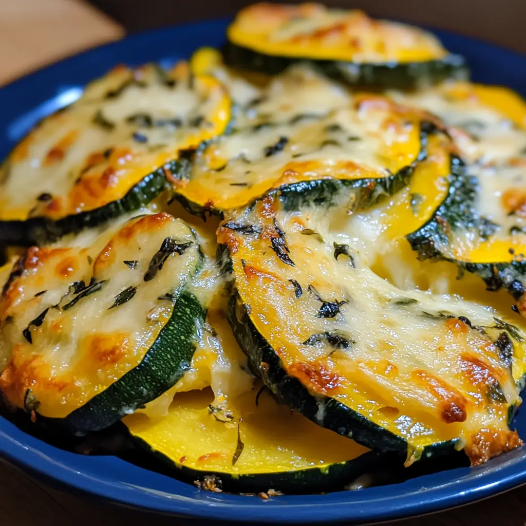 Zucchini and Yellow Squash Au Gratin Recipe