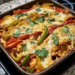 Easy Fajita Chicken Casserole Recipe