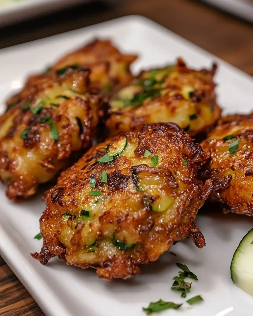 Chicken and Zucchini Fritters