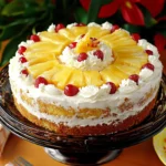 Juicy Pineapple Heaven Cake