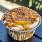 Stuffed Peach Cobbler Mini Cheesecakes: Layers of Delight