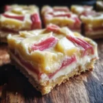 Rhubarb Custard Bars