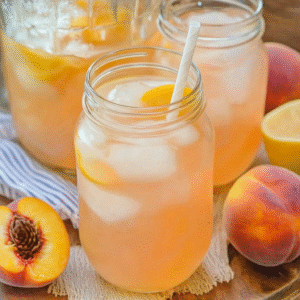 Easy Homemade Peach Lemonade Recipe