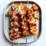 BBQ Pineapple Chicken Kabobs