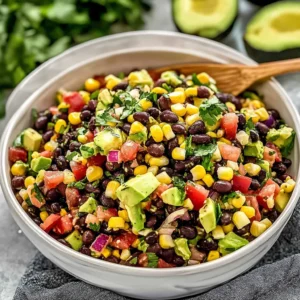 Fresh Black Bean and Corn Salad