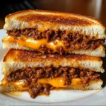 Sloppy Joe Grilled Cheese