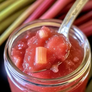 Homemade Rhubarb Butter