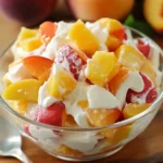 Easy Peaches And Cream Salad Recipe