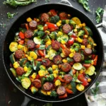 Sausage and Veggies Skillet