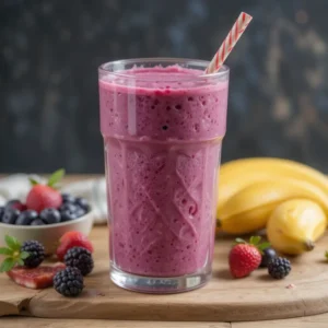 Berry Banana Power Smoothie