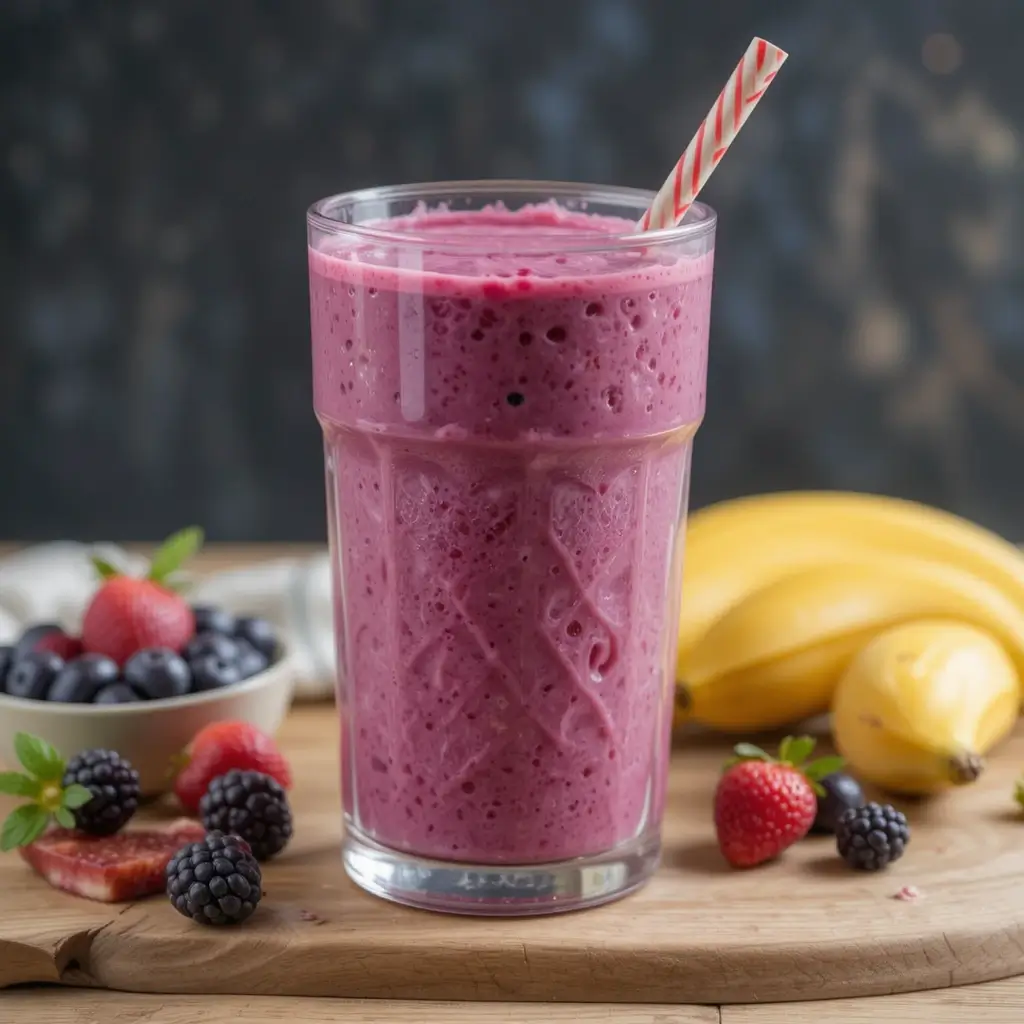 Berry Banana Power Smoothie