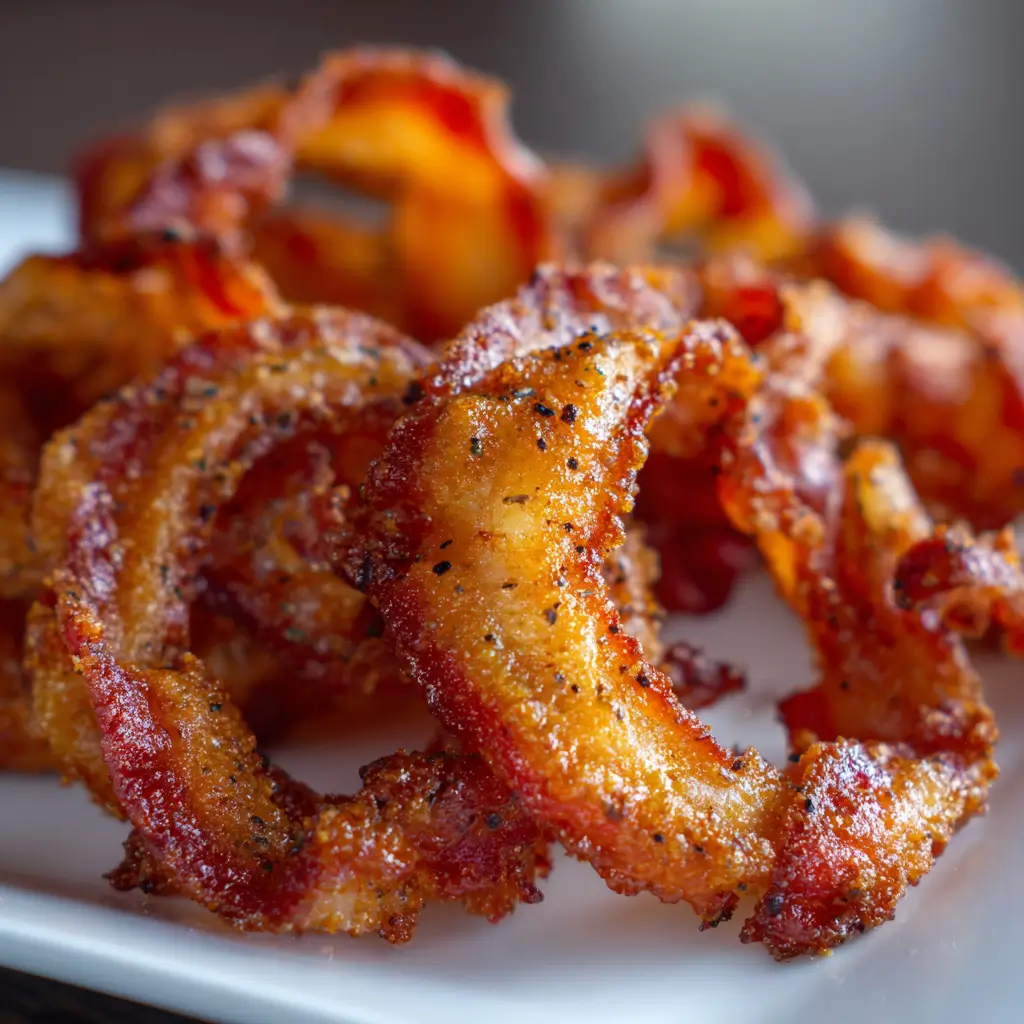 Crispy Bacon Curls