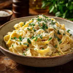 Classic Fettuccine Alfredo