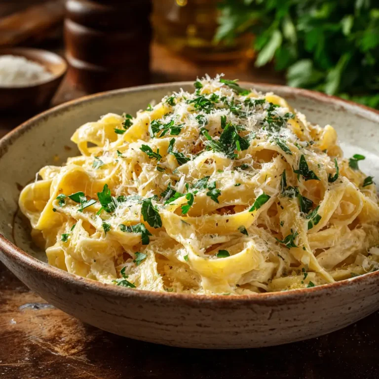 Classic Fettuccine Alfredo