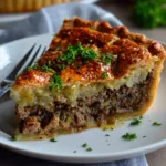 Traditional Tourtière (Canadian Meat Pie)