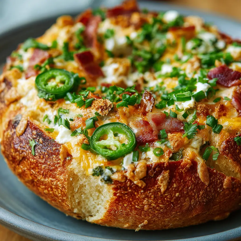 Jalapeño Popper Bread Bowl