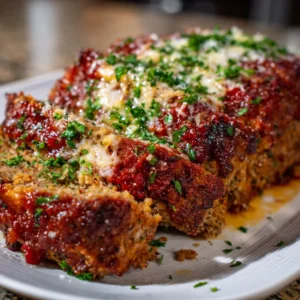 Garlic Parmesan Meatloaf