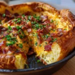 Cheddar Bacon Dutch Baby