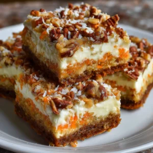 Cream Cheese Bars That Taste Like Perfect Carrot Cake