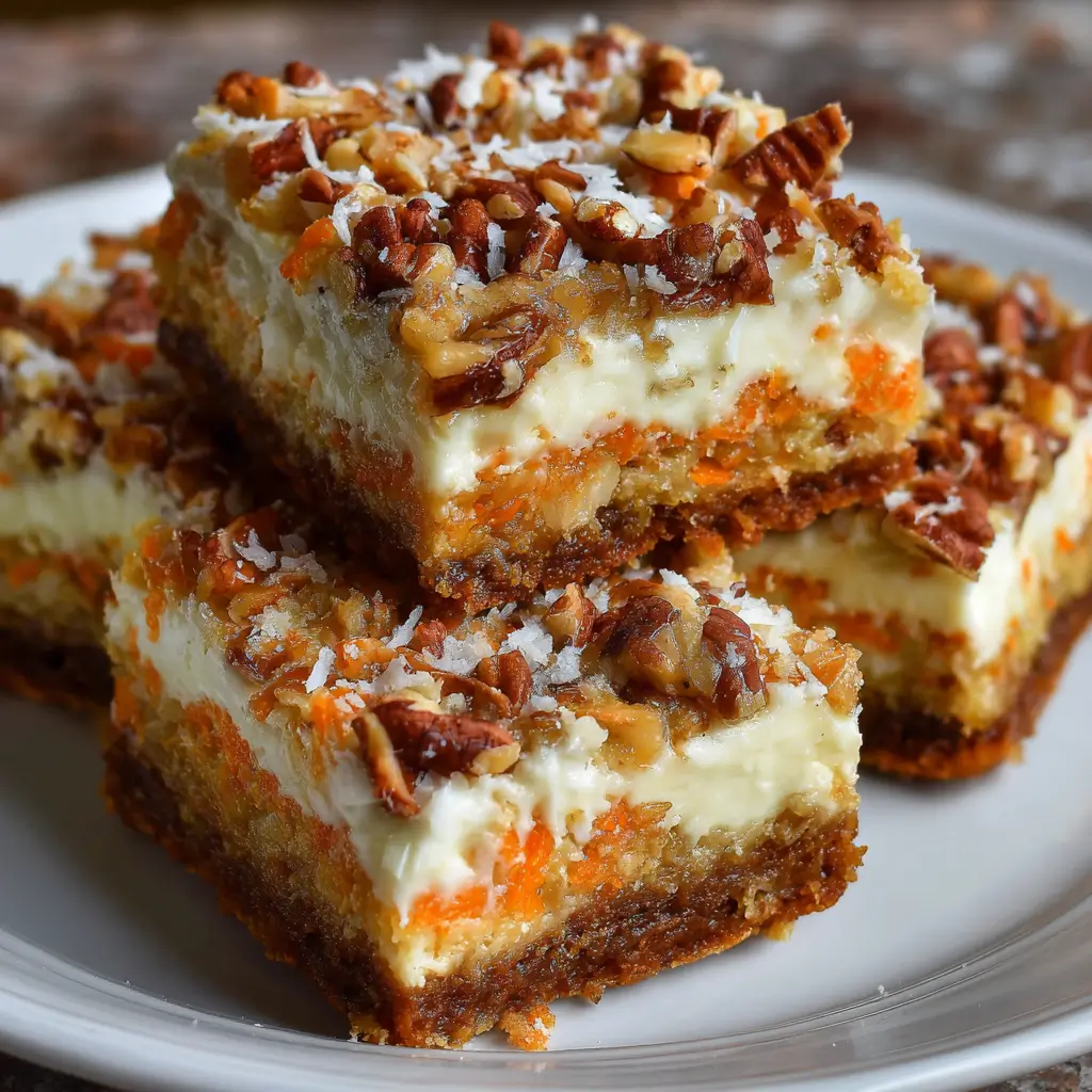 Cream Cheese Bars That Taste Like Perfect Carrot Cake